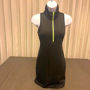 Wild Fable Neon Zipper Sleeveless Bodycon Dress